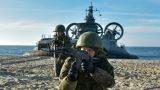 Морская пехота Черноморского флота начала учения на полигонах в Крыму