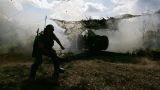Хорошо горит: российские артиллеристы оставили противника без боевого пайка