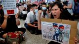 В Гонконге возобновились молодежные антиправительственные выступления