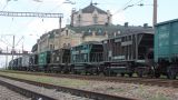 Забастовка железнодорожников Донбасса: грузы вновь пошли на Украину