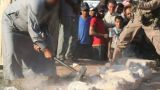 Террористы ИГ уничтожили древние статуи в сирийской Пальмире