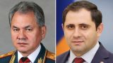 Министры обороны Армении и России сверились по ситуации в Казахстане