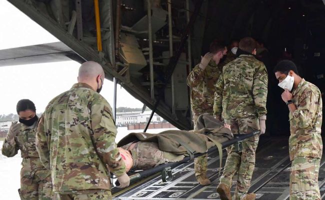 США провели вторую за три дня медицинскую эвакуацию своих военных из Иордании США провели вторую за три дня медицинскую эвакуацию своих военных из Иордании