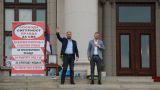 Лидер сербской оппозиции прекратил голодовку