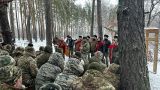 Кубанский казачий хор поёт и пляшет перед бойцами СВО на переднем крае