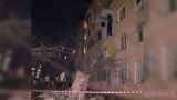 Житель Ташкента утеплил балкон кирпичом — рухнула вся секция