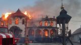 В Черновицкой области сожгли храм преподобного Иова Почаевского канонической УПЦ