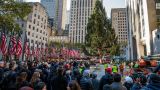 Полиция Нью-Йорка готовится к пропалестинским акциям на церемонии зажжения елки