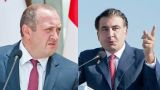 Саакашвили потребовал у «труса» Маргвелашвили вернуть ему гражданство