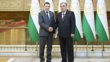Президент Таджикистана встретился с губернатором Свердловской области России
