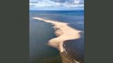 Nature takes revenge on the Poles: a new peninsula has formed in the Baltic Sea