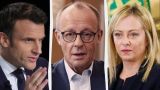 FT: Мерц попытался уладить конфликт между Мелони и Макроном из-за Украины
