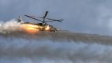 Минобороны обнародовало кадры боевой работы вертолетов армейской авиации