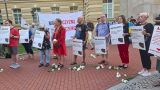 Украинские мигранты в Польше вышли на демонстрации с призывом не бить их