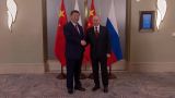 Путин и Си Цзиньпин встретились в Астане