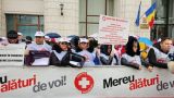 Профсоюзы здравоохранения в Румынии начали стачку