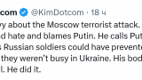 Зеленский винит Путина в теракте, но язык его тела говорит: это сделал он — Дотком