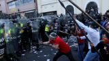 Армия и полиция Эквадора начнет применять дробовики для подавления протестов