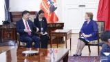 Си Цзиньпин встретился с верховным комиссаром ООН по правам человека Мишель Бачелет