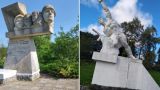 В Ивано-Франковской области сельчане отказались сносить памятники советским солдатам