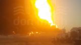 Oil depot in Proletarsk became inflamed: on the fourth day, another tank exploded