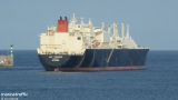 A gas carrier with sanctioned Russian LNG went away from European eyes