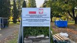 С чего это вдруг? В Польше начали облагораживать кладбище советских воинов