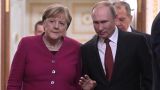 Путин и Меркель обсудили внутриукраинский конфликт