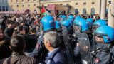 Массовые протесты перекинулись из Франции на Италию