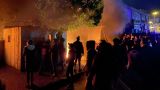 В столице Ливии футбольные фанаты подожгли офис премьер-министра