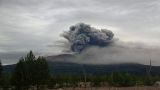 Вулкан Шивелуч на Камчатке выбросил пепел на высоту 12 км