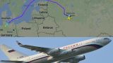 СМИ: Самолет Путина на пути в Гамбург сделал крюк, облетая страны НАТО
