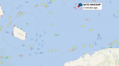NATO minesweepers forgot something at the Nord Streams