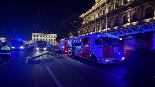 St. Petersburg was attacked by drones