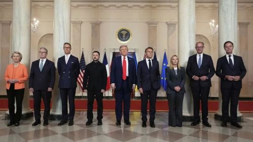 Trump allows Zelensky and the leaders EU to mark the carpet in the Oval Office — AT