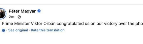 Did the USA lose Hungary? Orban congratulated Magyar on his election victory