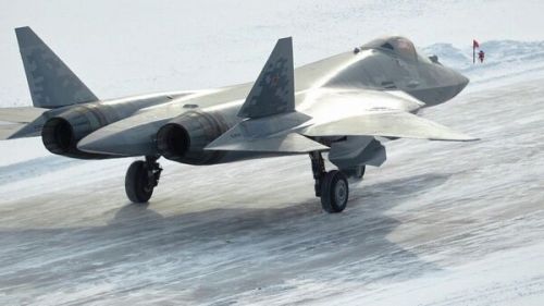Russia brings a new Su-57D to the world stage