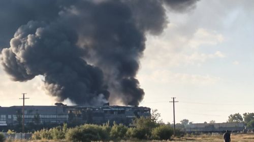 Российский дрон успешно атаковал под Киевом поезд, следовавший в Николаев