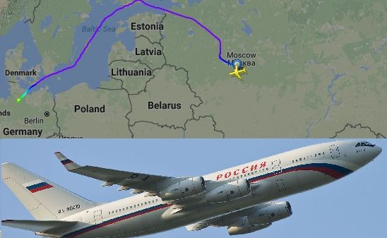 Самолет Путина Фото