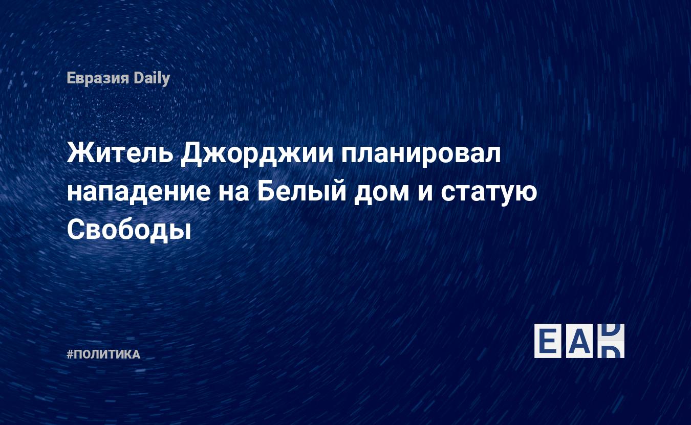 Житель Джорджии планировал нападение на Белый дом и статую Свободы —  EADaily, 17 января 2019 — Новости политики, Новости США