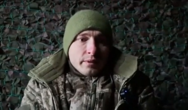 Captured Ukrainian Soldier Breaks Down Describing Forced Mobilization